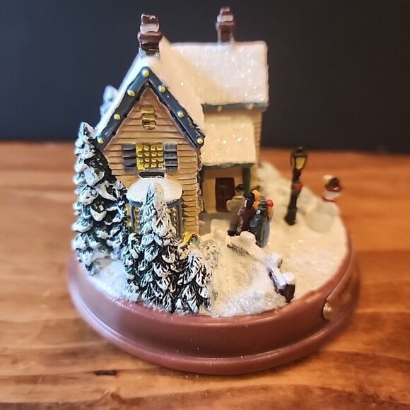 Hawthorne‎ Village Holiday Caroling Thomas Kinkade Season of Enchantment EUC - Picture 8 of 11